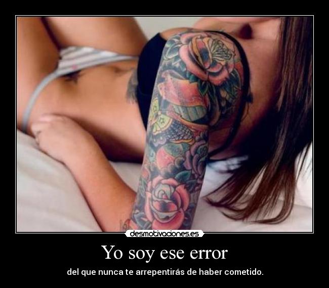Yo soy ese error - 