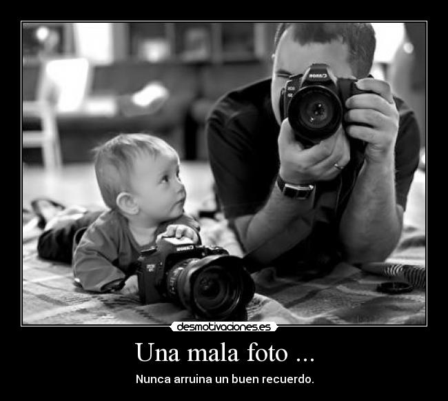 Una mala foto ... -