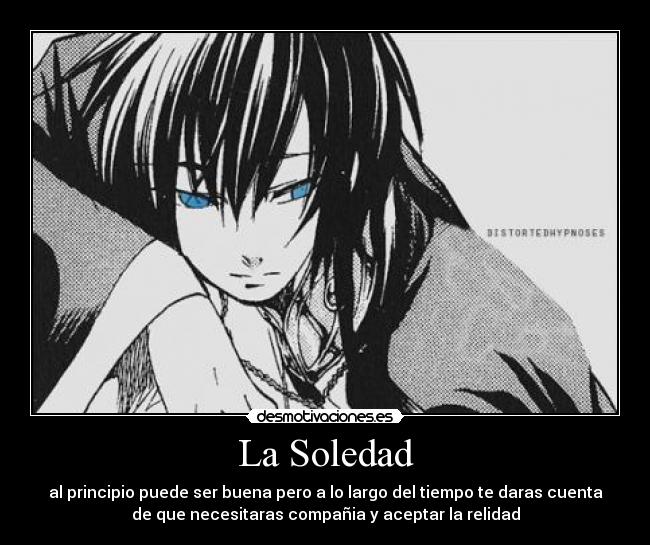 carteles soledad saint seiya lost canvas alone hades echos reales personas solitarias frialdad desmotivaciones