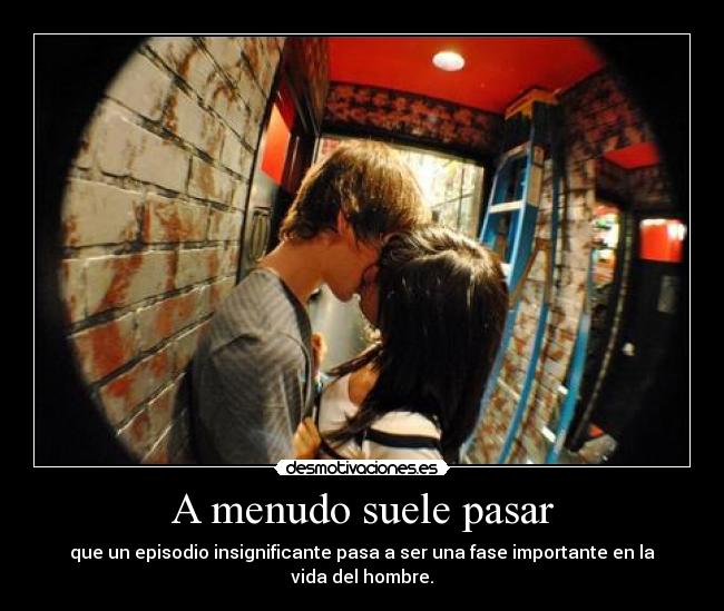 A menudo suele pasar - 