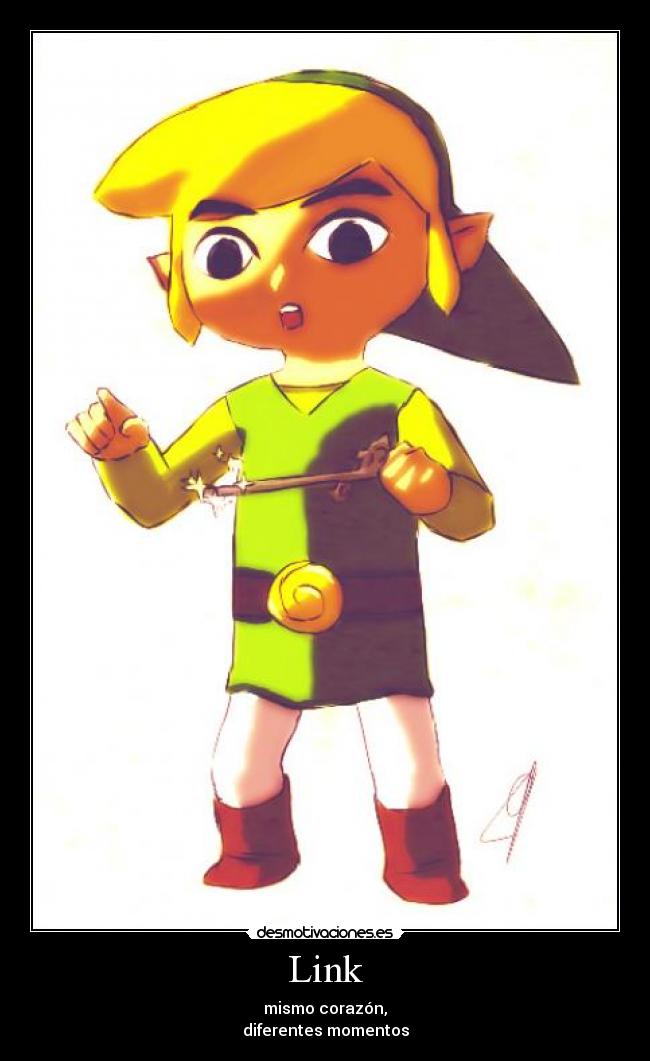 Link - mismo corazón,
diferentes momentos