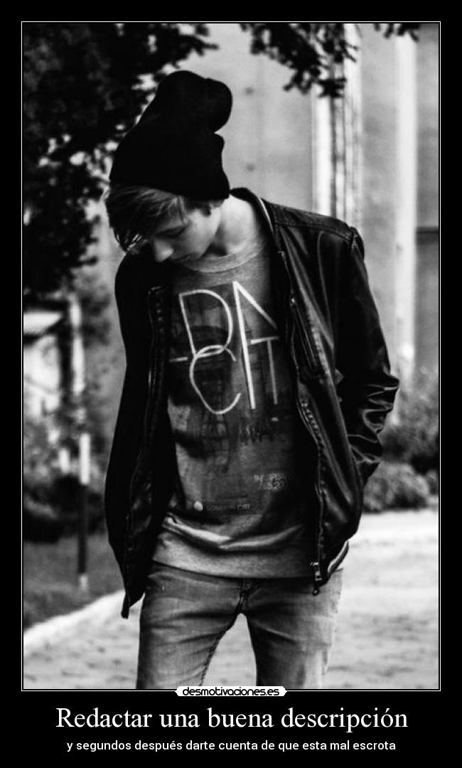 Redactar una buena descripción - 