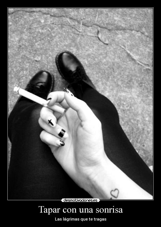 Tapar con una sonrisa - 