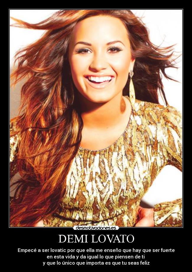 carteles demilovato mejor del mundo desmotivaciones