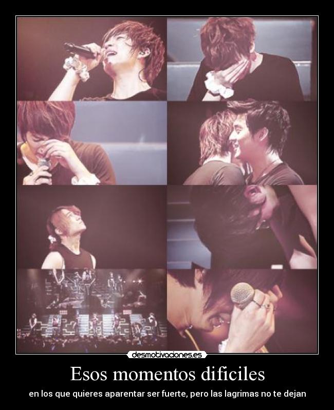 Esos momentos dificiles -