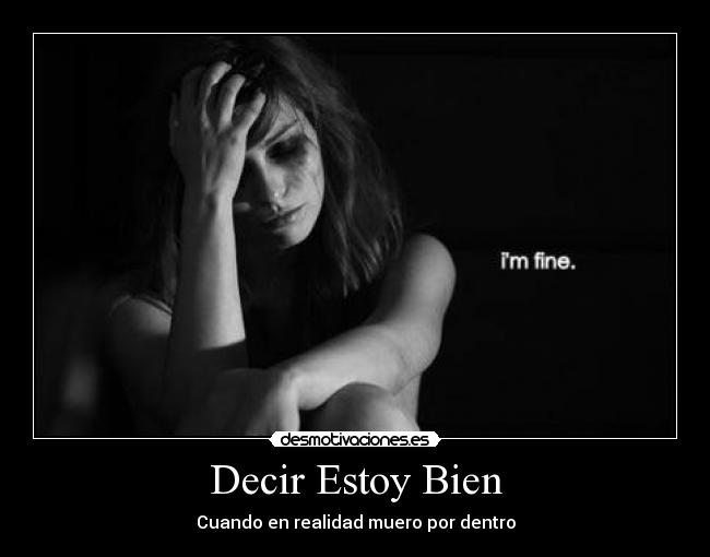 Decir Estoy Bien -