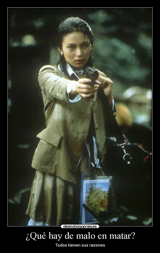 ¿Qué hay de malo en matar? -