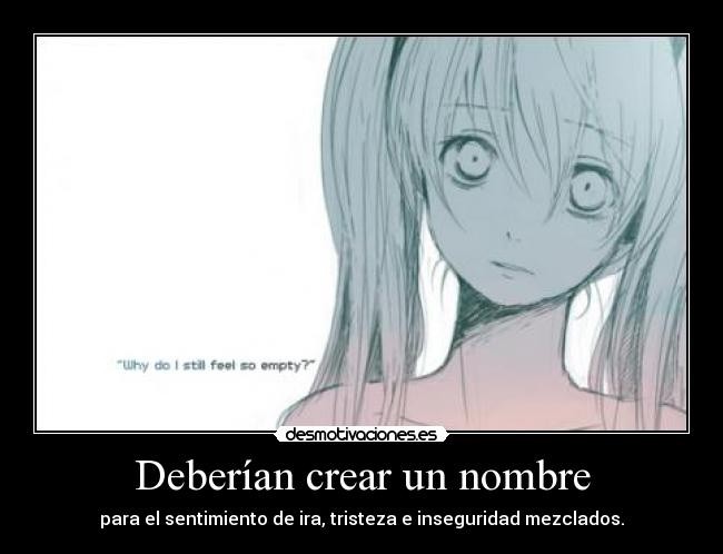 Deberían crear un nombre - 