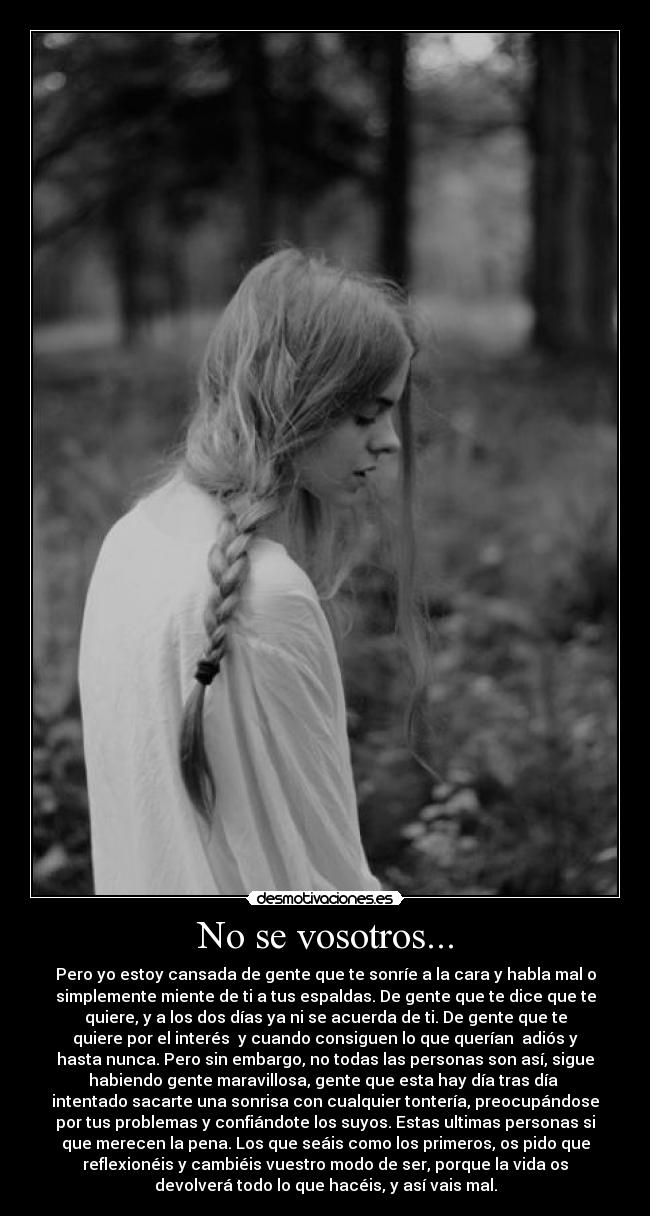 No se vosotros... - 