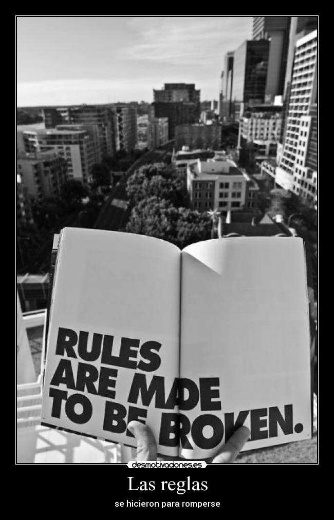 Las reglas -