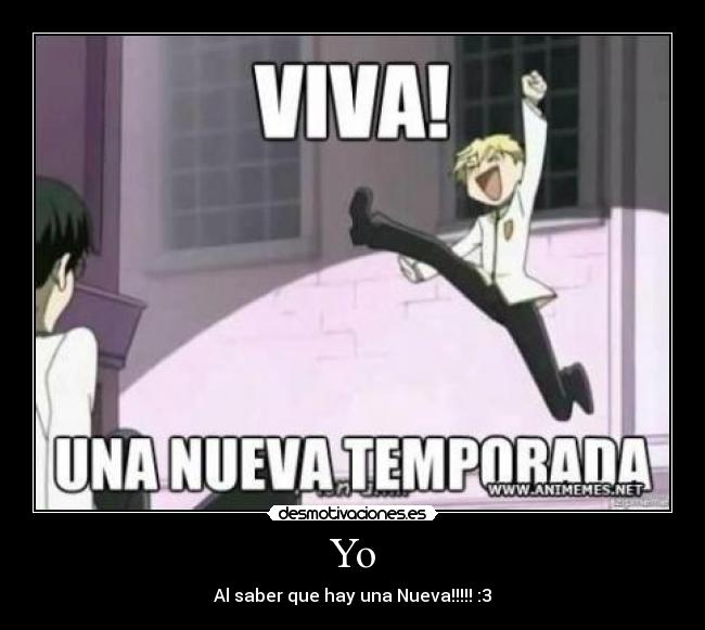Yo - Al saber que hay una Nueva!!!!! :3
