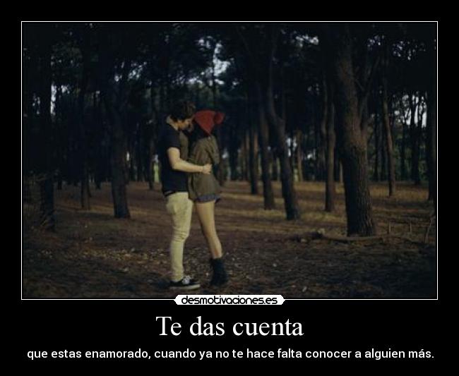 Te das cuenta - 