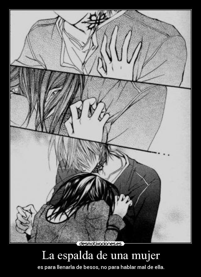 La espalda de una mujer -