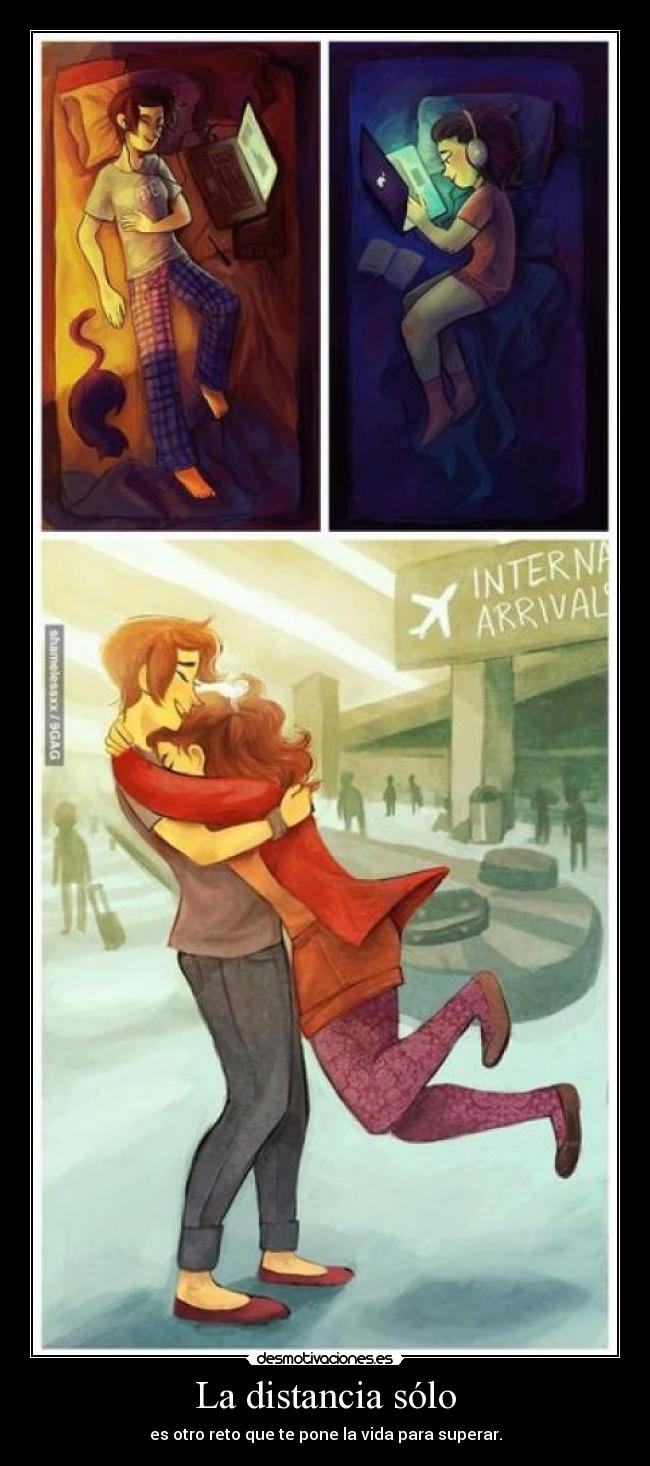 La distancia sólo - 