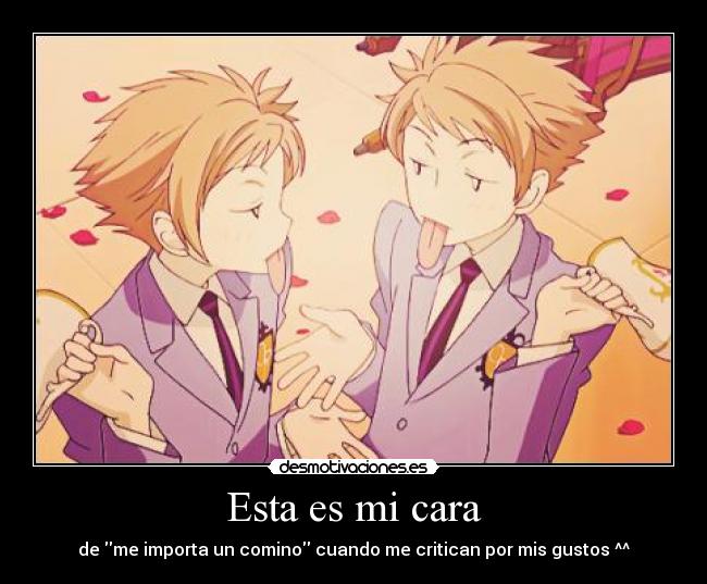 Esta es mi cara -