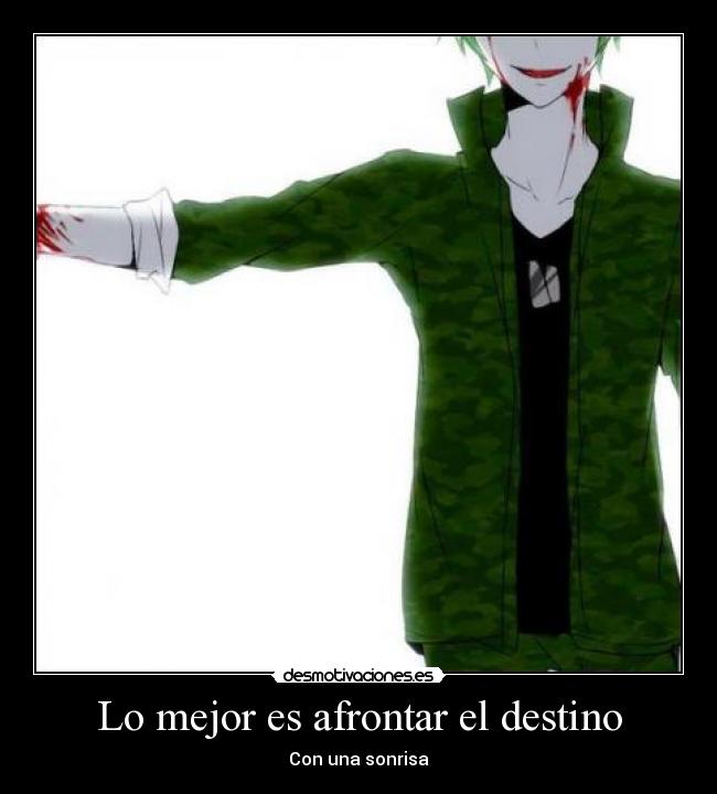 carteles destino nigatsu happy tree friends htf flippy fliqpy gore anime cartoon frase minutos sonreir destino desmotivaciones