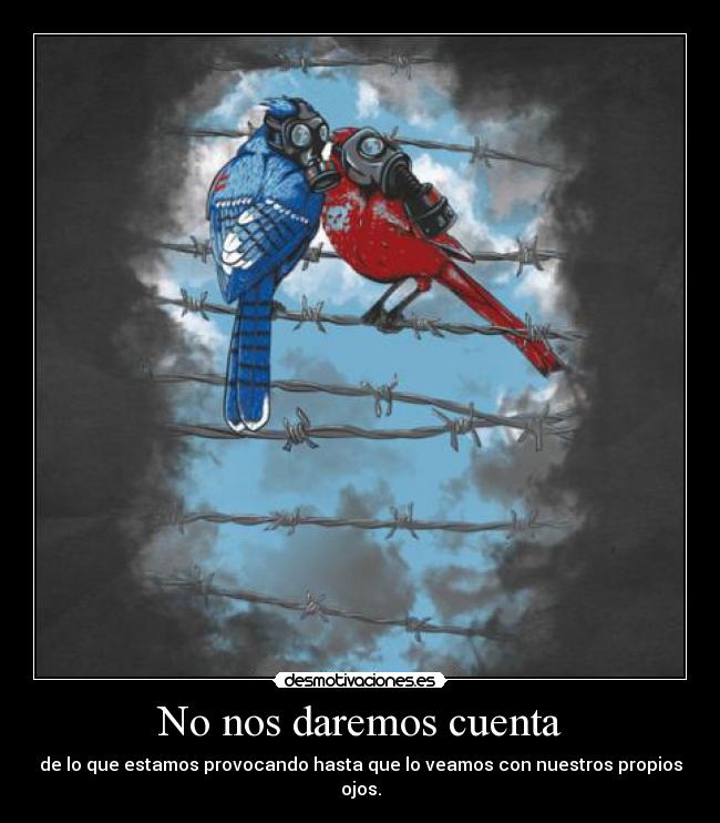 No nos daremos cuenta -