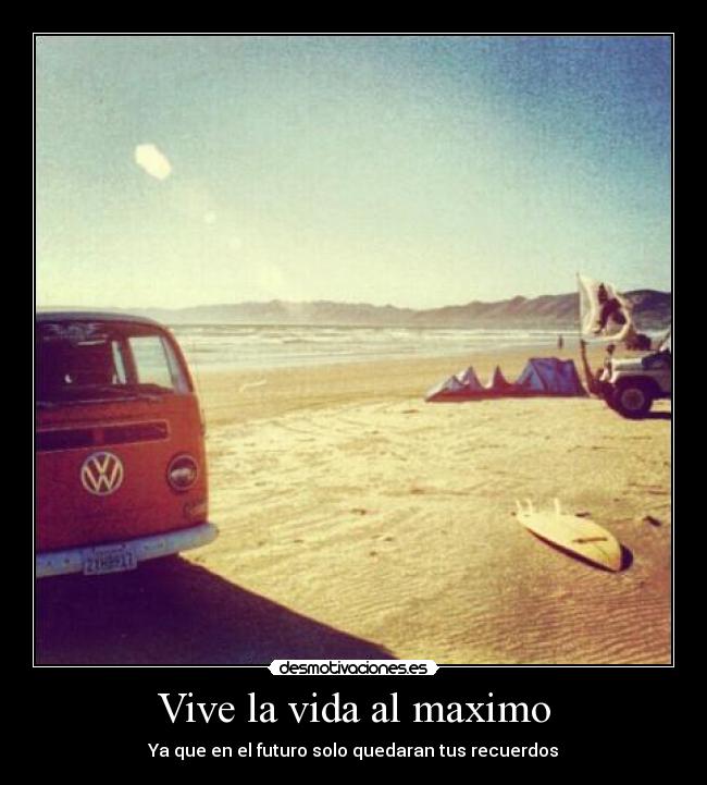 carteles vida surfer recuerdos del pasado que repiten mente desmotivaciones