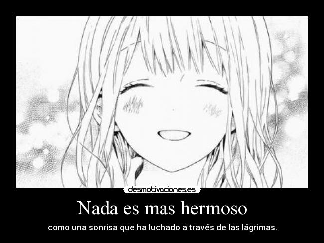 Nada es mas hermoso -