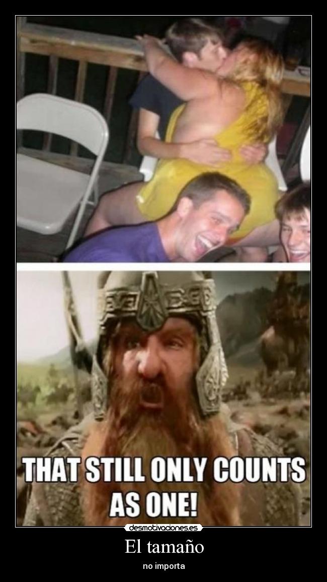 El tamaño - no importa