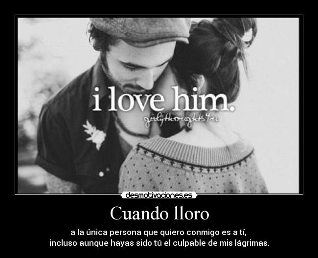 Cuando lloro - 