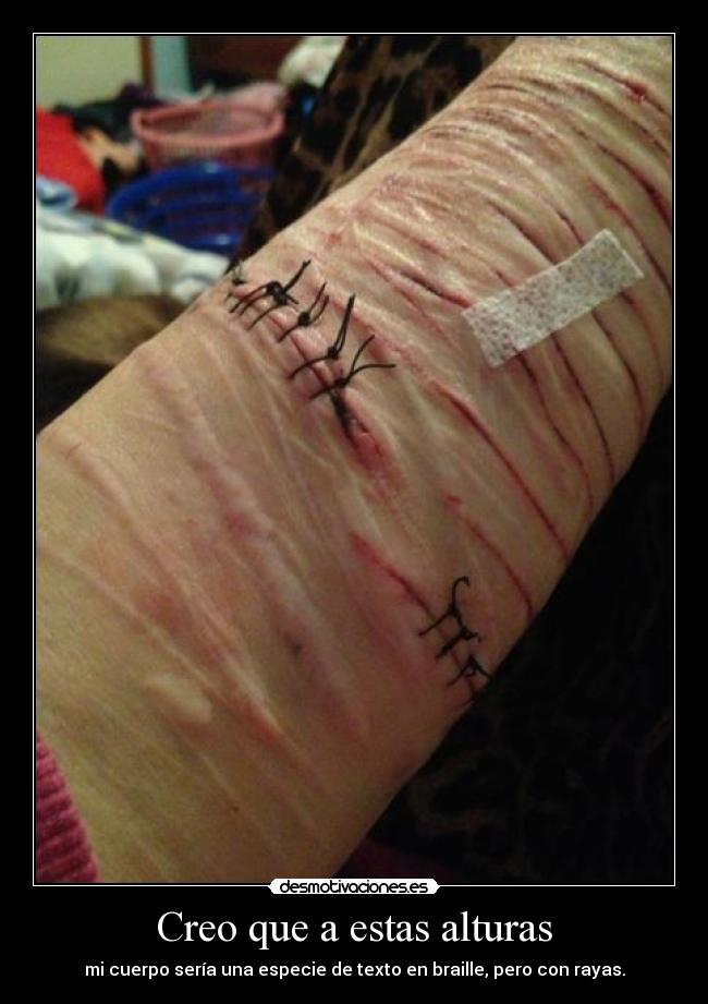 Creo que a estas alturas -