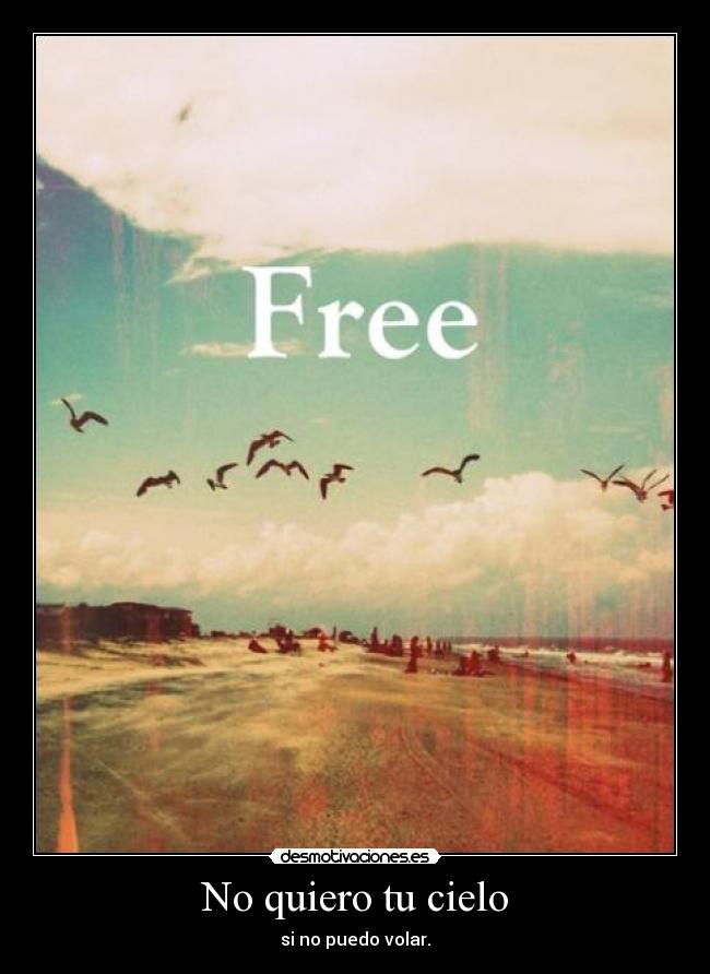 No quiero tu cielo - 