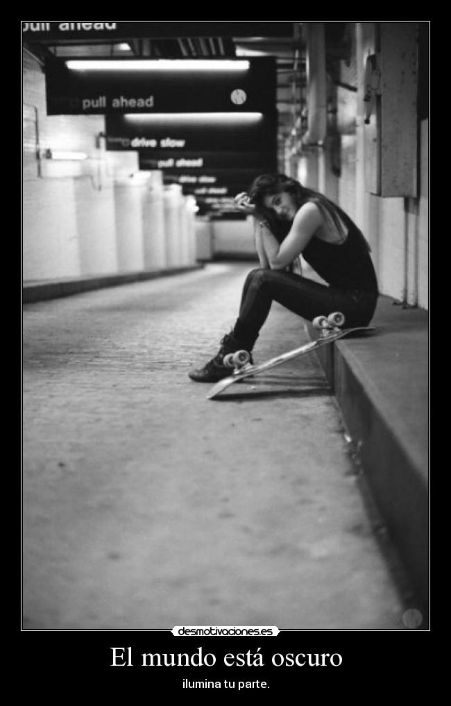 El mundo está oscuro -