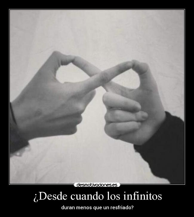 carteles infinito desmotivaciones