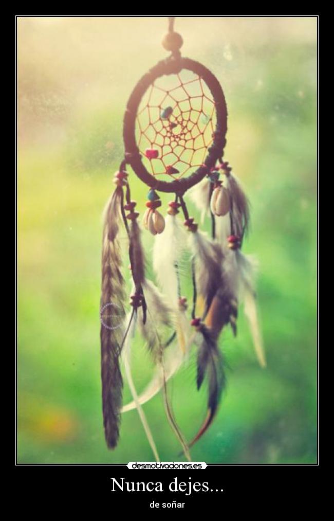 Nunca dejes... -