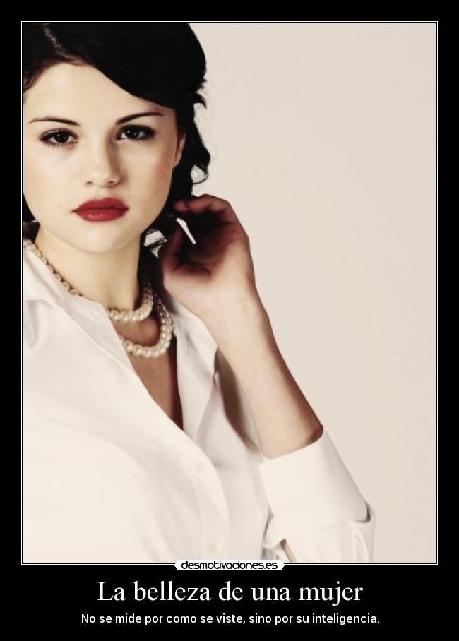 La belleza de una mujer - 