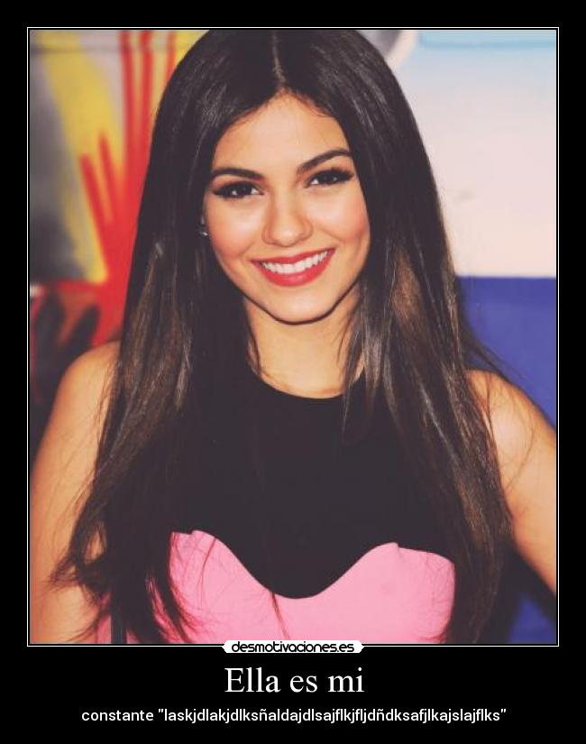 carteles victoria justice desmotivaciones