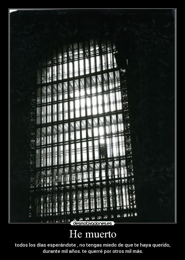 He muerto - 