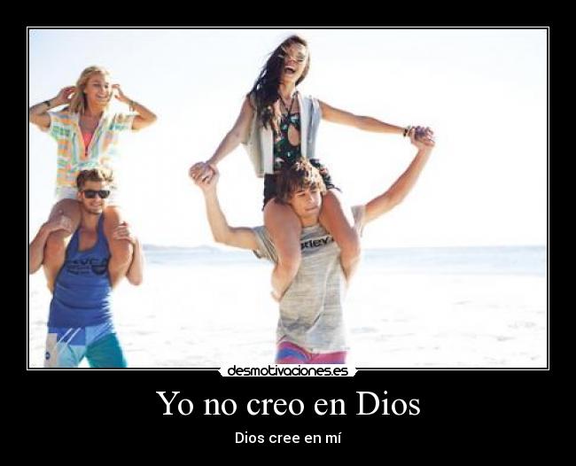 carteles dios dios cree mi desmotivaciones