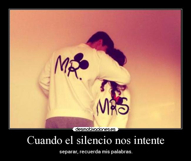 Cuando el silencio nos intente -