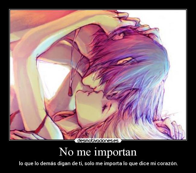 No me importan -