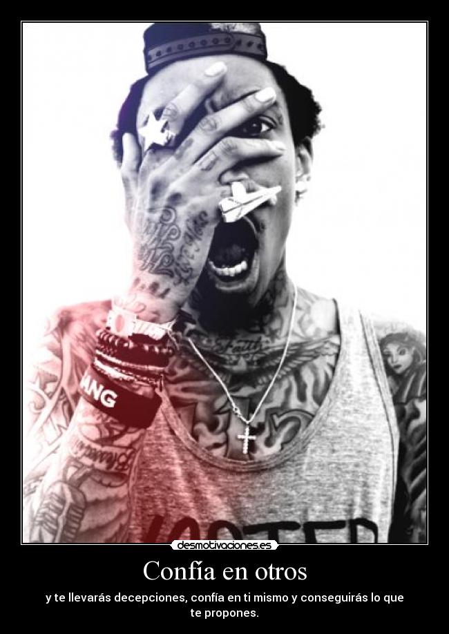 Confía en otros -