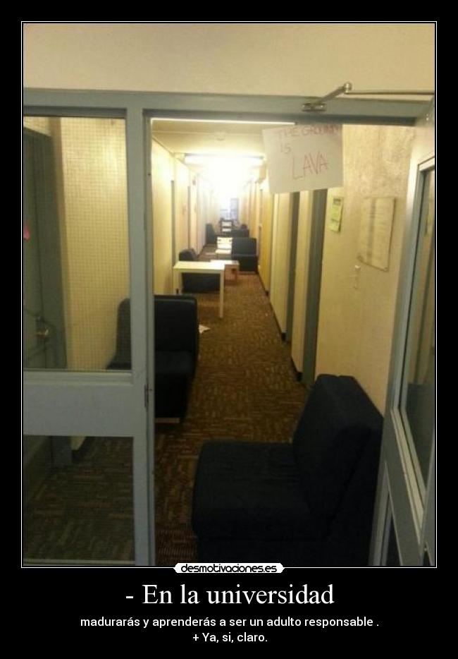 - En la universidad - 