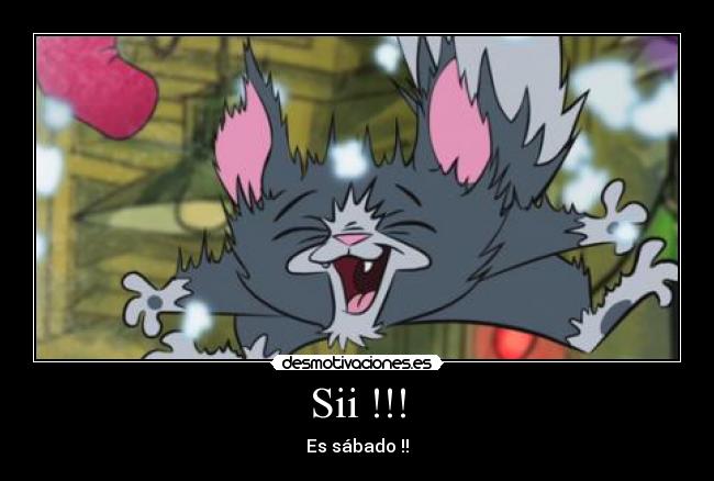 Sii !!! - Es sábado !!