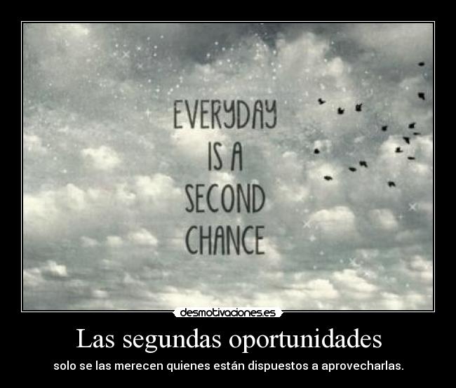 Las segundas oportunidades - 