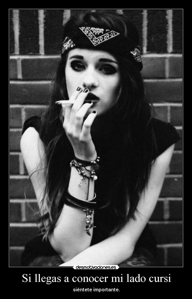 Si llegas a conocer mi lado cursi -