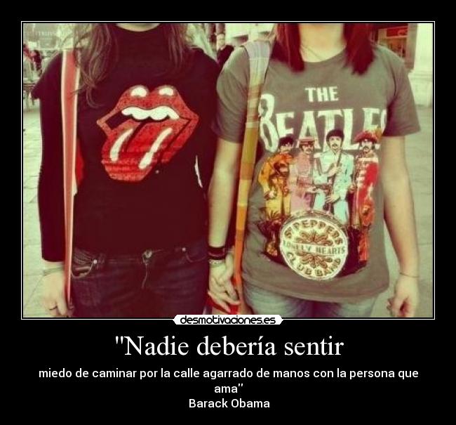 Nadie debería sentir - 