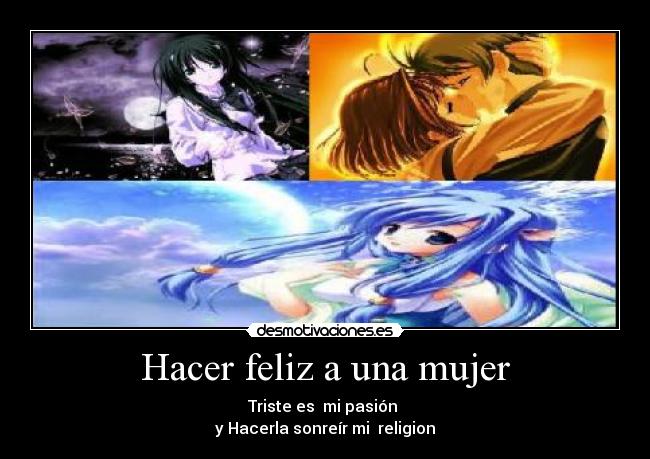 Hacer feliz a una mujer -