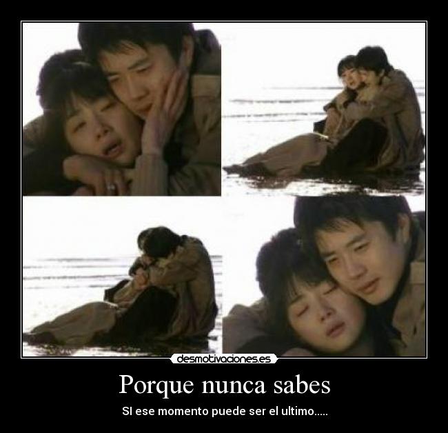 Porque nunca sabes -