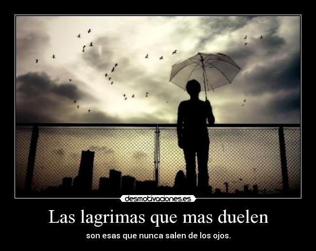 Las lagrimas que mas duelen -