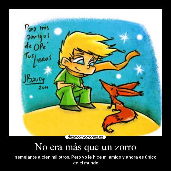 No era más que un zorro -