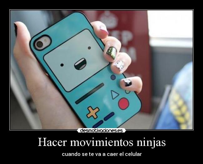 Hacer movimientos ninjas -