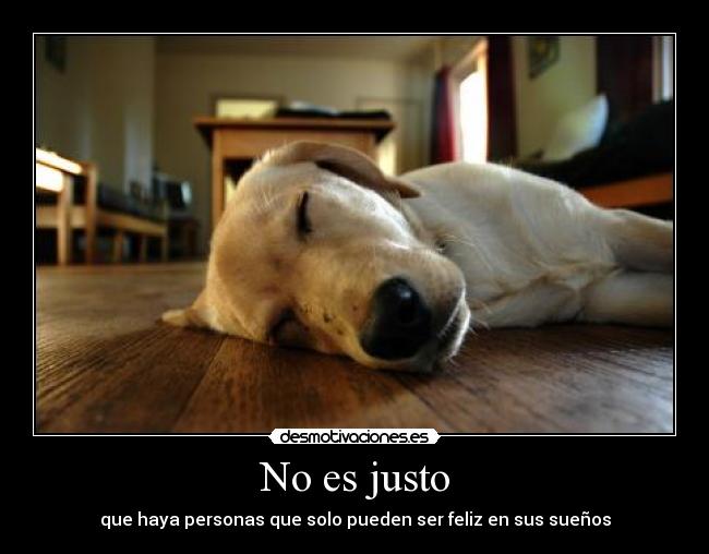 No es justo - 