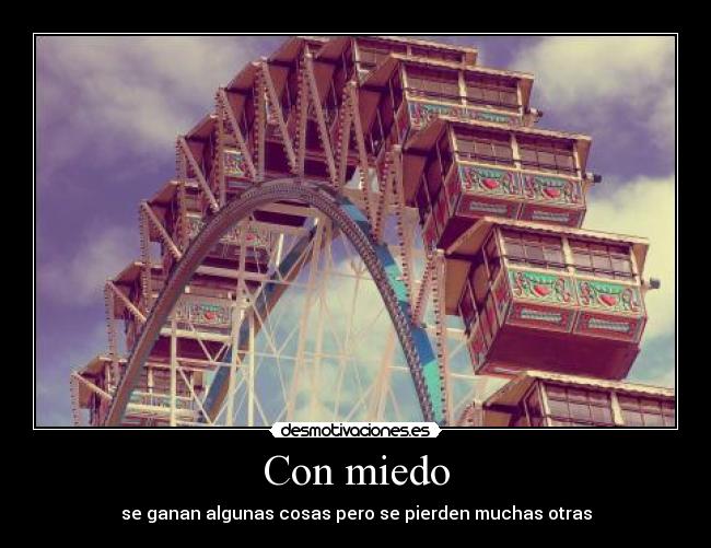 Con miedo - 