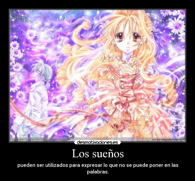 carteles anime dream desmotivaciones